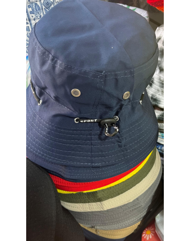 Gorro Pescador Ajustable (Elegir Color) x 12 Unds. Medida: Estandar Adultos