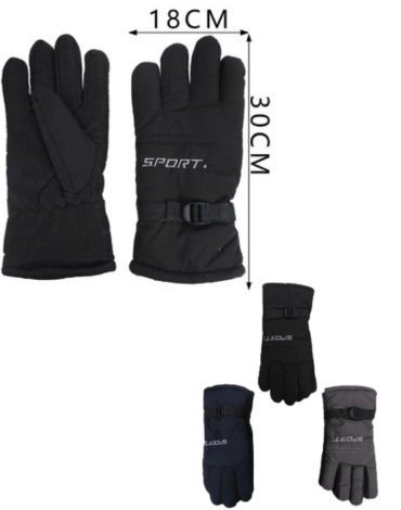 Guantes para Adultos Colores Surtidos x 12 Unds.Medida :17 x 30 cm aprox.