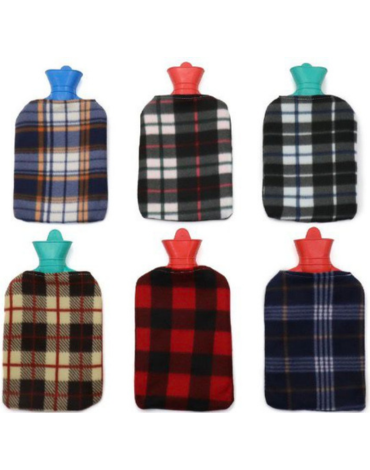 Guatero con Funda Plush Colores Surtidos x 4 Unds. Medida: 2 Litros aprox.