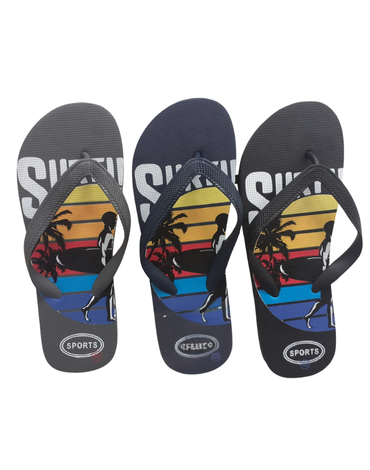 Hawaianas de Hombre x 12 Pares Tallas: 40 al 45