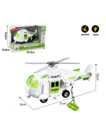 Mini Helicóptero con Luz y Sonido x 3 Unds.