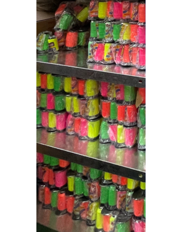 Hilo Fluor para Volantín Colores Surtidos x 12 Unds. Medida: 500 Yds aprox.