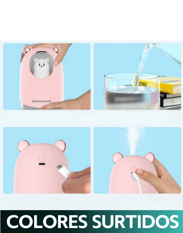 Humificador x 4 Unidades. Medidas : 8 x 8 x 13cm aprox