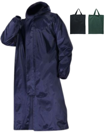 Poncho Impermeable de Adulto con Bolsa x 10 Unds. Talla: Estandar