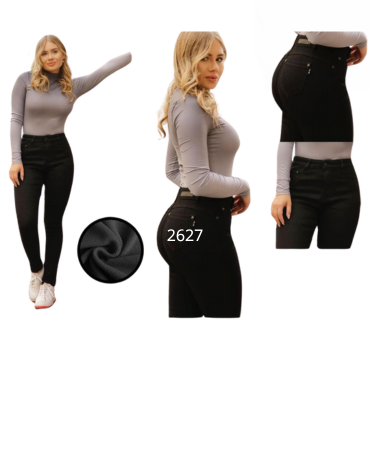 Pantalón Jeans con Polar  para Dama x 6 Unds. Tallas : 35 al 46