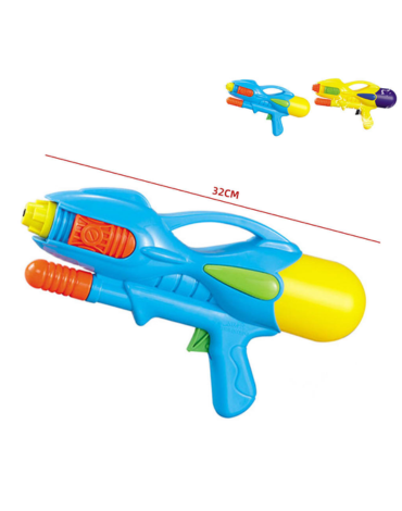 Pistola de Agua Juguete de Verano x 12 Unds. Medidas: 32 cm aprox.