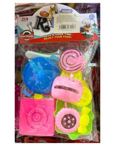 6 Set Juego de Cocina con Accesorios