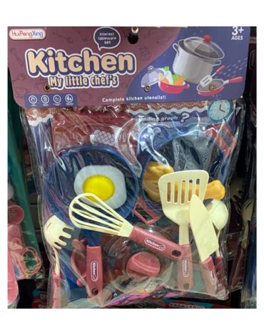 4 Set Juego de Cocina con Accesorios