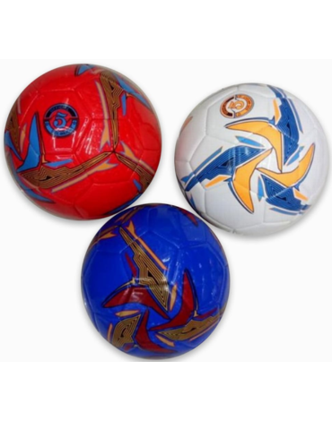 Pelota de Futbol Colores Surtidos x 6 Unds.