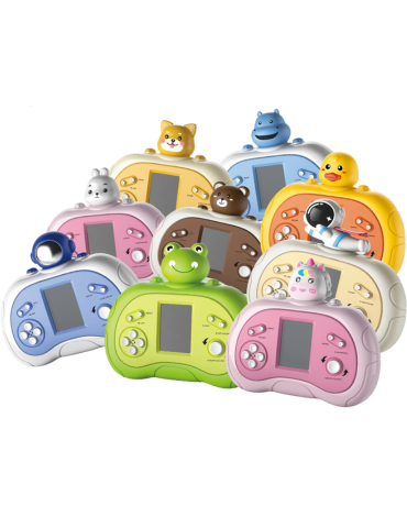 Consola de Juegos de Bloques x 4 Unds. Medida: 11 x 12.7 cm aprox.