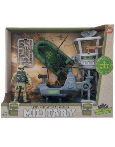 6 Set Militar Color Único