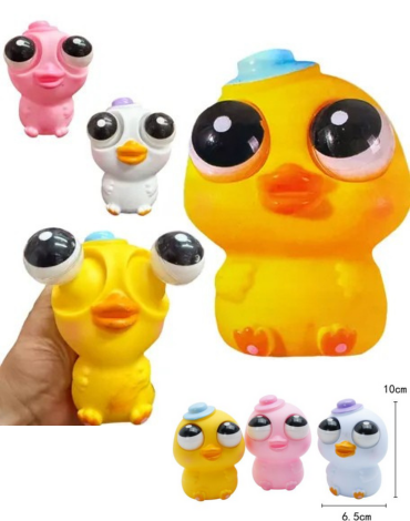 Juguetes Sensorial para Apretar Colores Surtidos x 12 Unds. Medida: 6.5 x 10 cm aprox.