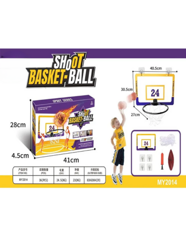 Aro de Basketball con Balón x 4 Unds.
