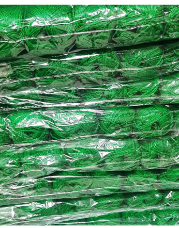 Lana Color Verde de 1 Hebra Yi Fei  x 18 Unds. Peso:100 Gramos