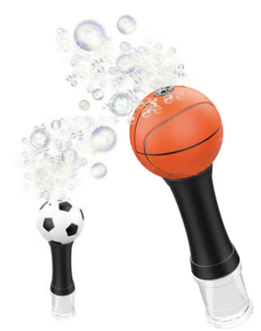 Pelota de Burbujas con Luz y Sonido Modelos Surtidos x 4 Unds. Medidas: 24.5 x 8 cm aprox