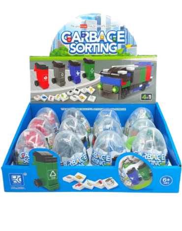 1 Set de Huevo Lego Medioambiental (1 Set Trae: 12 PCS)