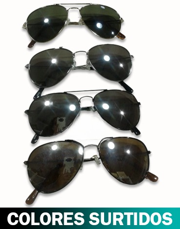 Lente de Sol Piloto Juvenil x 24 Unds.