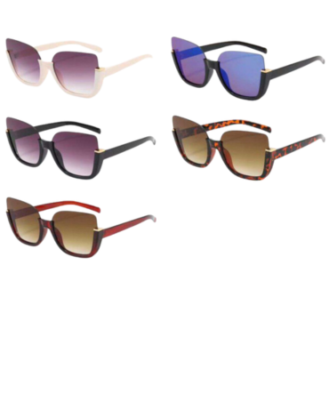Lentes de Sol Colores Surtidos x 20 Unds.
