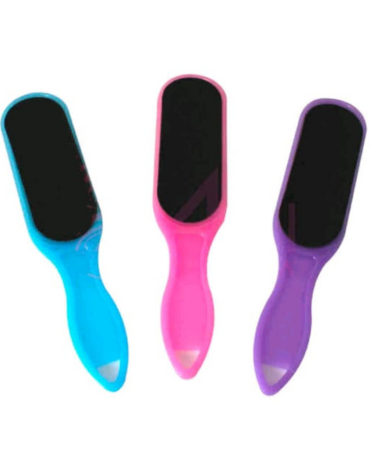 Lima de Pie Plastica Colores Surtidos x 12 Unds.