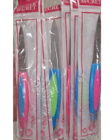 Lima de Uñas Colores Surtidos  x 36 Unds. Medida: 13.5 cm aprox.