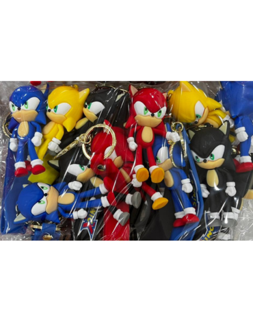 Llaveros Sonic Colores Surtidos x 12 Unds.