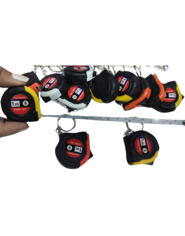 Llaveros Huinchas de Medir x 12 Unds.