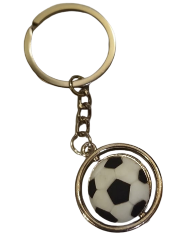 Llaveros Pelota de Fútbol Color Único x 24 Unds.