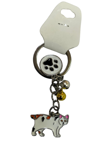 Llavero Metalico Diseño Gato x 24 Unds.