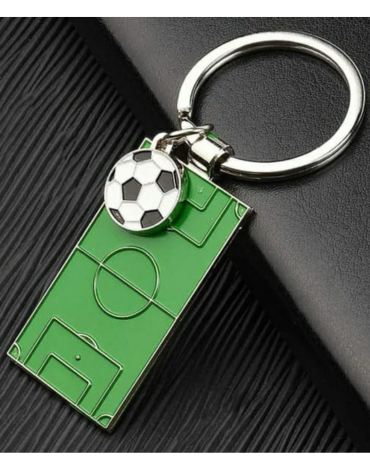 Llavero Metálico Diseño Cancha de Futbol x 12 Unds.