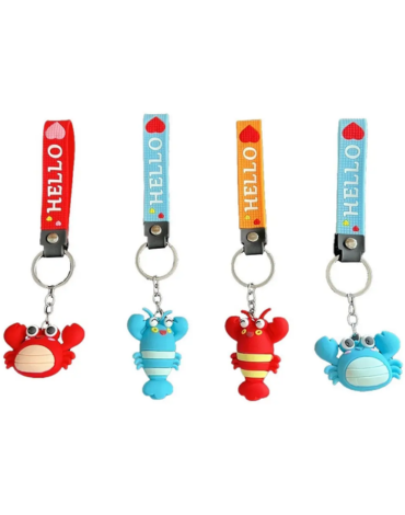 Llavero Diseño Animales Marinos Modelos Surtidos x 12 Unds.