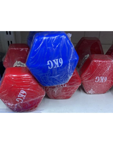 Mancuerna Colores Surtidos x 4 Unds. Peso: 6 KG