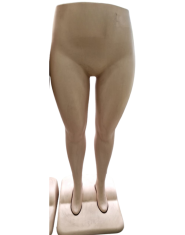 Maniquí Piernas de Mujer XL Color Único x 1 Und.