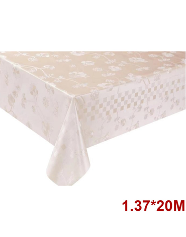 Mantel PVC Impermeable x 40 Unds. Medidas : 1.37 × 20 m aprox.