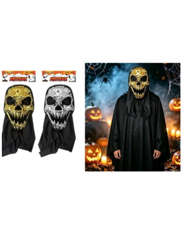 Mascara de Halloween Colores Surtidos x 4 Unds.