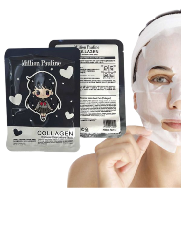 Mascarilla Facial  con Colágeno x 30 Unds.
