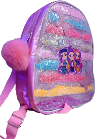 Mochila con Diseño Guerreras K-POP  x 6 Unds.