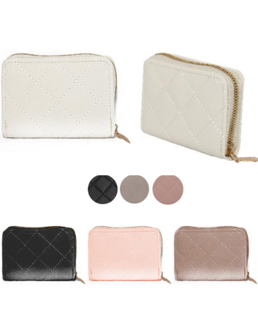 Monedero de Mujer Colores Surtidos x 12 Unds.