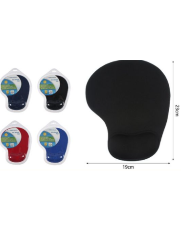 Mouse Pad Colores Surtidos x 12 Unds. Medida: 23 x 19 cm aprox.