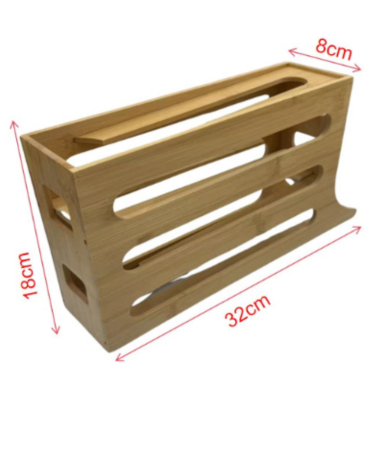 Organizador de Huevos x 4 Unds. Medida: 18 x 32 x 8 cm aprox.