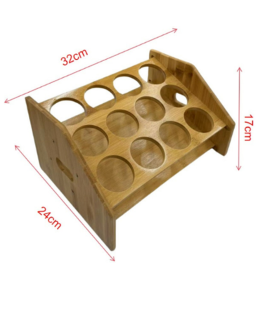 Organizador de Condimentos 12 PCS x 4 Unds. Medida: 32 x 17 cm aprox.