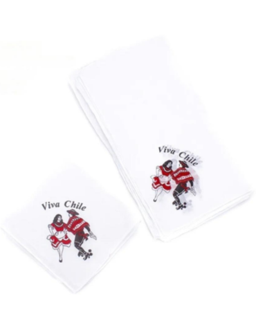 Pañuelo de Cueca Diseño Pareja x 36 Unds.