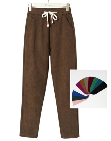 Pantalón de Cotele para Mujer x 6 Unds.Talla: M/ L Hasta XXL