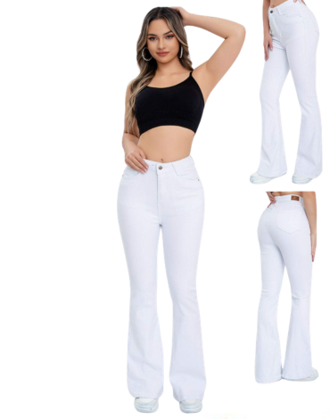 Pantalón Jeans de Mujer Color Único x 12 Unds.Talla: 26 al 36