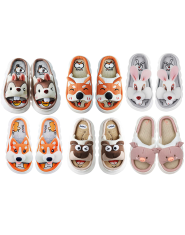 Pantufla de Adulto Modelos Surtidos x 36 Unds. Tallas : 36 - 41