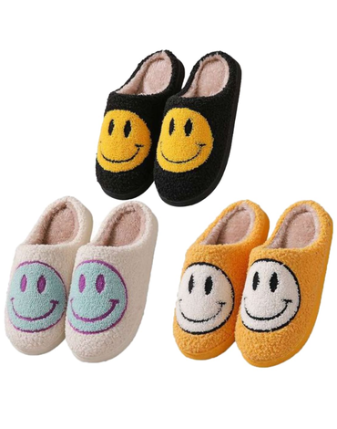 Pantufla de Adulto Emoji Colores Surtidos x 36 Unds. Tallas : 36 - 41