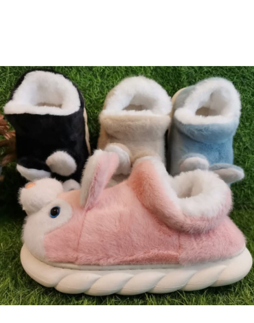 Pantuflas Animalitos  x 24 Pares Tallas: 36 al 41