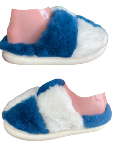 Pantuflas de Mujer Peludito Colores Surtidos  x 24 Pares Tallas: 36 al 41