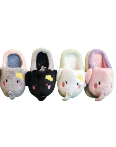 Pantuflas Animalitos  x 24 Pares Tallas: 36 al 41