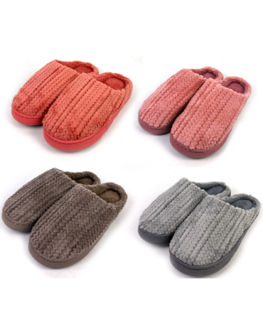 Pantuflas Unisex Colores Surtidos x 48 Pares. Talla: 38 - 41 / 42 - 45