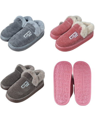 Pantuflas Unisex Colores Surtidos x 24 Pares. Talla: 38 - 43
